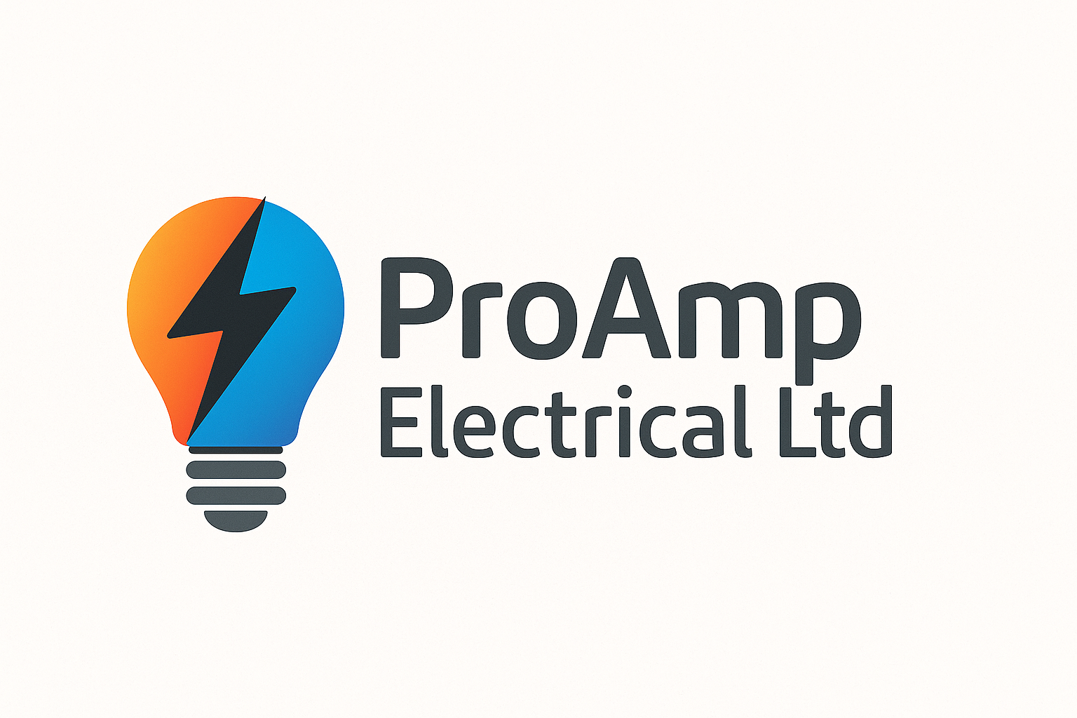 Pro Amp Electrical Ltd logo – trusted electricians in Telford